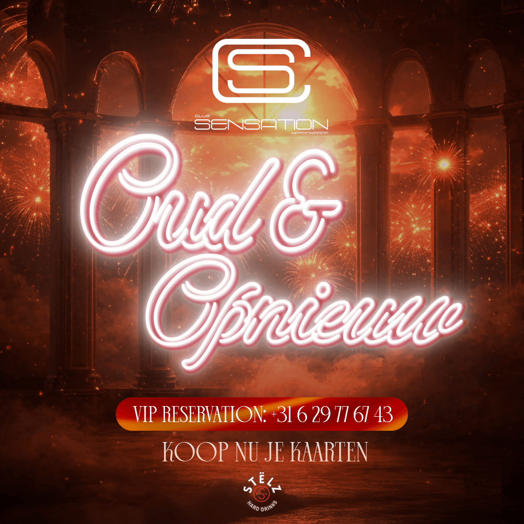 06 JULI -OUD OP NIEUW @ Sensation (all you can drink)🍺