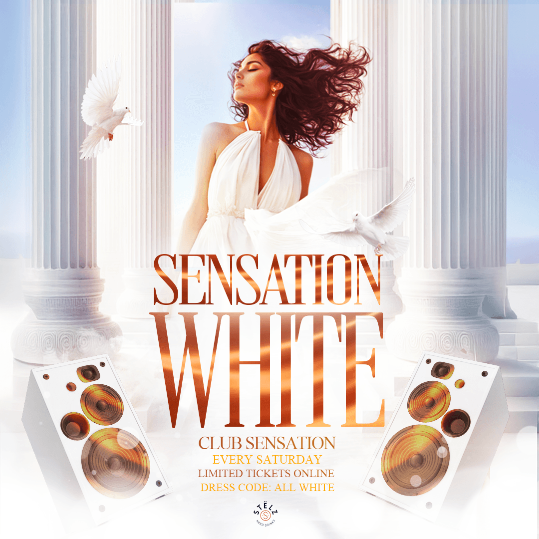 19 AUG. - ⚪ SENSATION WHITE